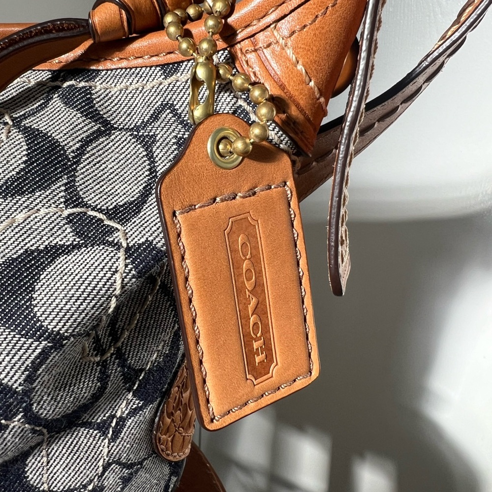 Authentic Coach Flower Duffle
